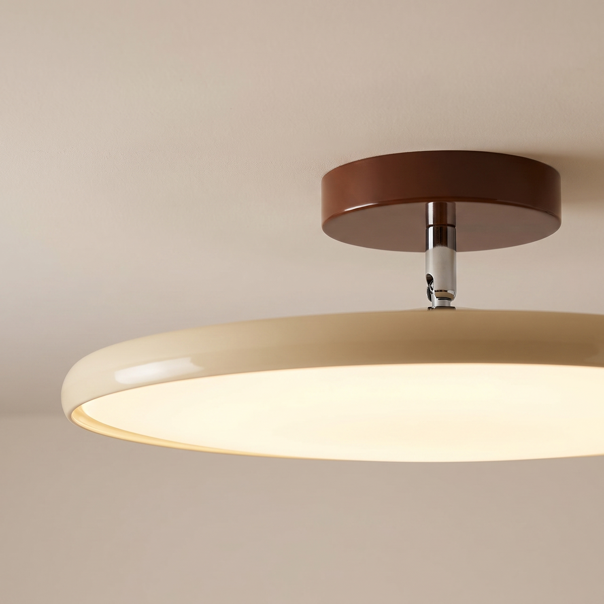 Close detail of the Orbita swivel arm and canopy